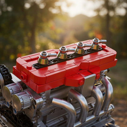 Motor 4G63T Turbo Inline-4 (811 pe&ccedil;as)