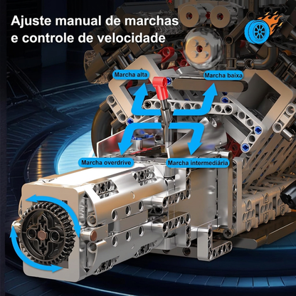 Motor V10 LFA (1834 pe&ccedil;as)