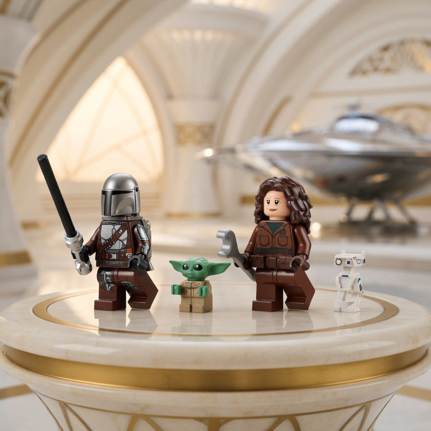 Star Wars - Ca&ccedil;a-Estelar N-1 Mandaloriano (412 pe&ccedil;as)