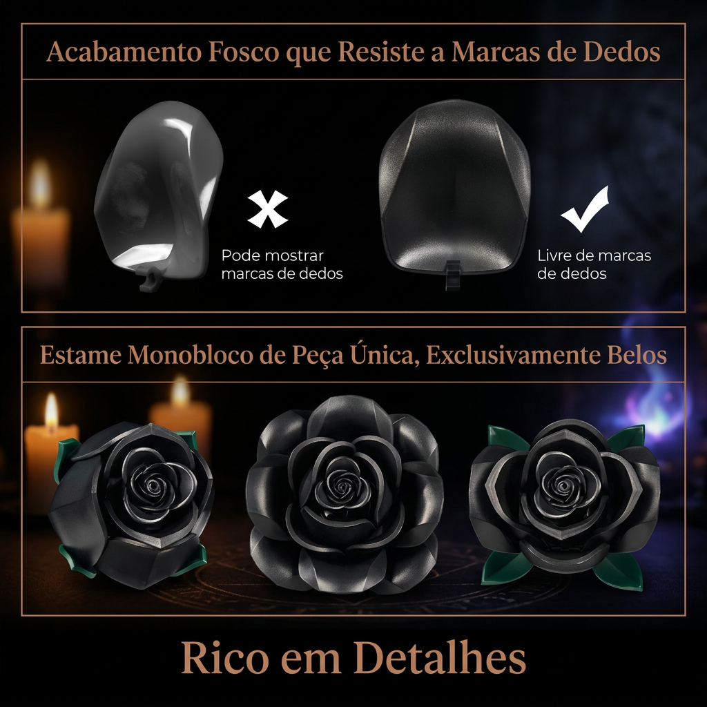 Buqu&ecirc; de Rosas Negras (784 pe&ccedil;as)