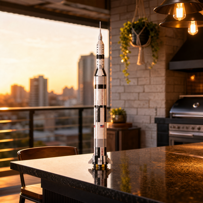 Saturno V: Miss&atilde;o Lunar Apollo  (602 pe&ccedil;as)