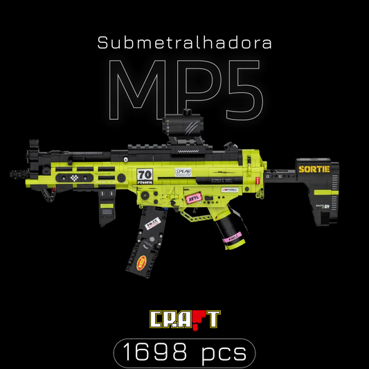 Submetralhadora MP5 (1698 pe&ccedil;as)