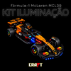 Kit de Ilumina&ccedil;&atilde;o para a F&oacute;rmula-1 McLaren MCL39 (1675 pe&ccedil;as)