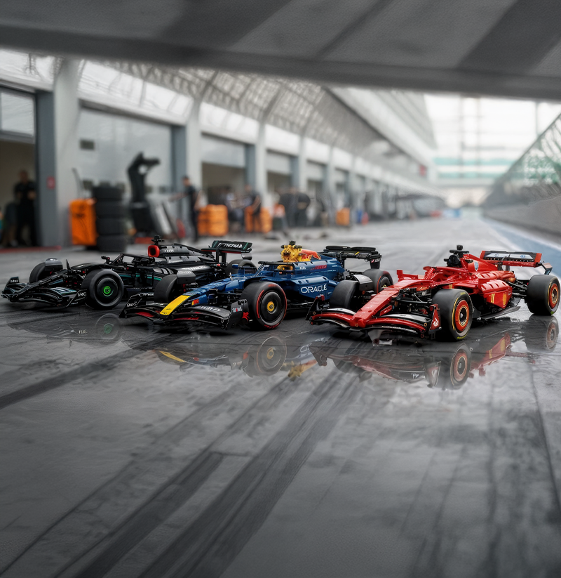 Compre Junto! As Tr&ecirc;s F&oacute;rmula-1 Mais Vendidas (Ferrari SF24, Mercedes AMG W14, Red Bull RB20)