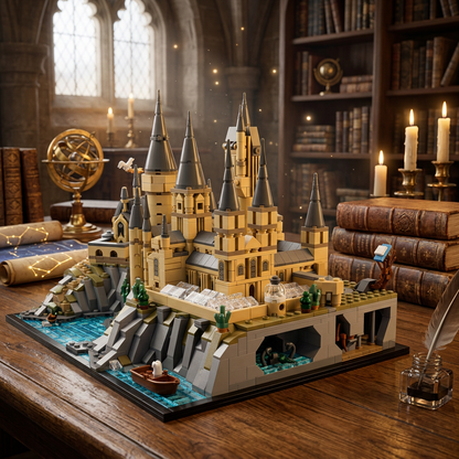 Harry Potter - O Castelo e os Campos de Hogwarts (2660 pe&ccedil;as)