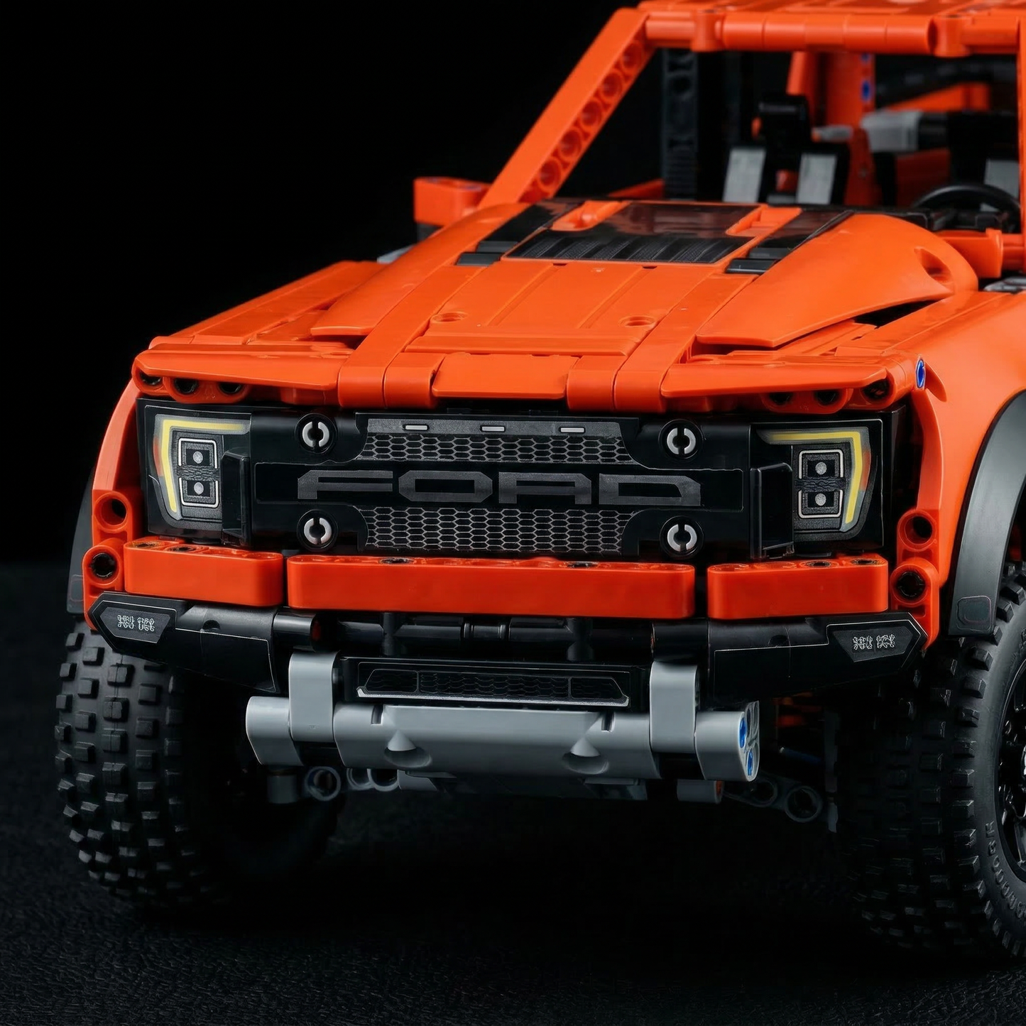 Ford F-150 Raptor Vermelho (1379 pe&ccedil;as)