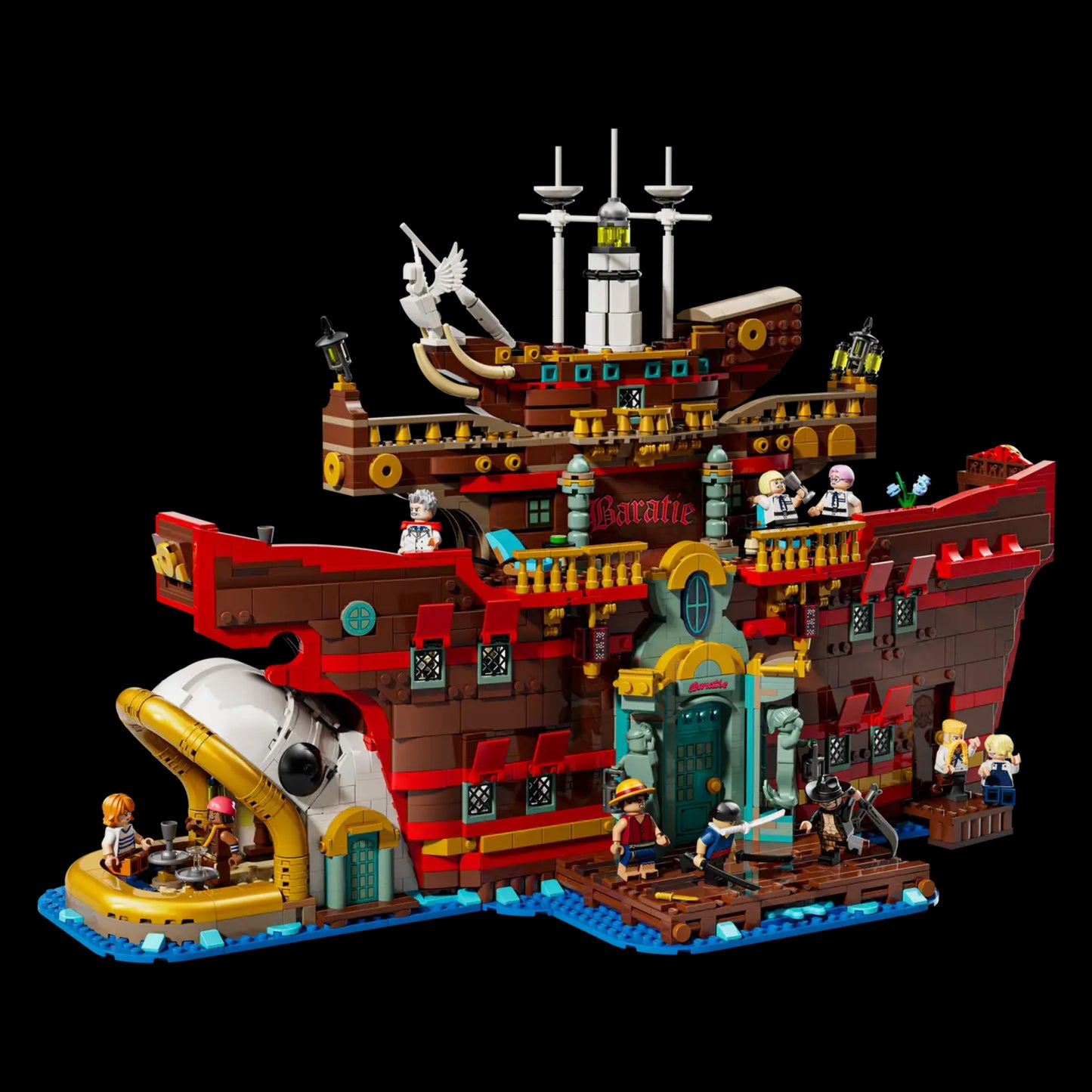 One Piece - Restaurante Flutuante (3402 pe&ccedil;as)