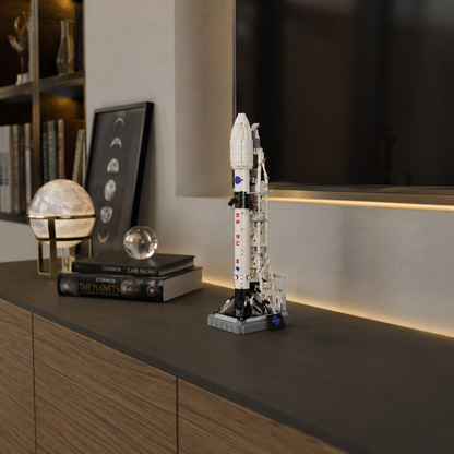 Foguete Espacial SpaceX Falcon 9 (869 pe&ccedil;as)