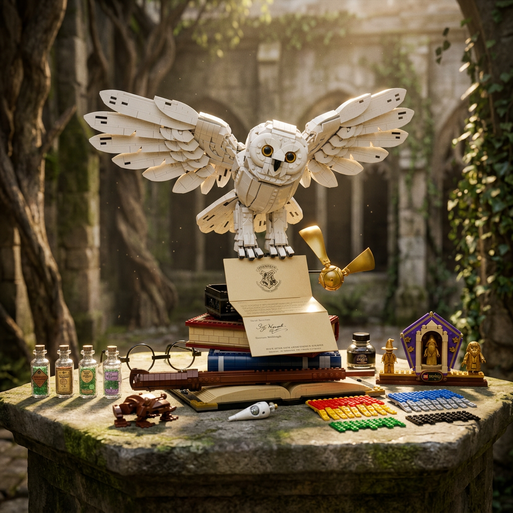 Harry Potter - &Iacute;cones de Hogwarts (3010 pe&ccedil;as)