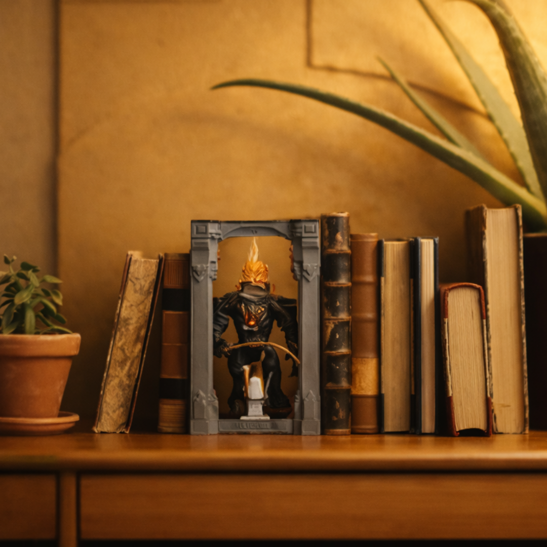 O Senhor dos An&eacute;is Book Nook: Balrog (1201 pe&ccedil;as)