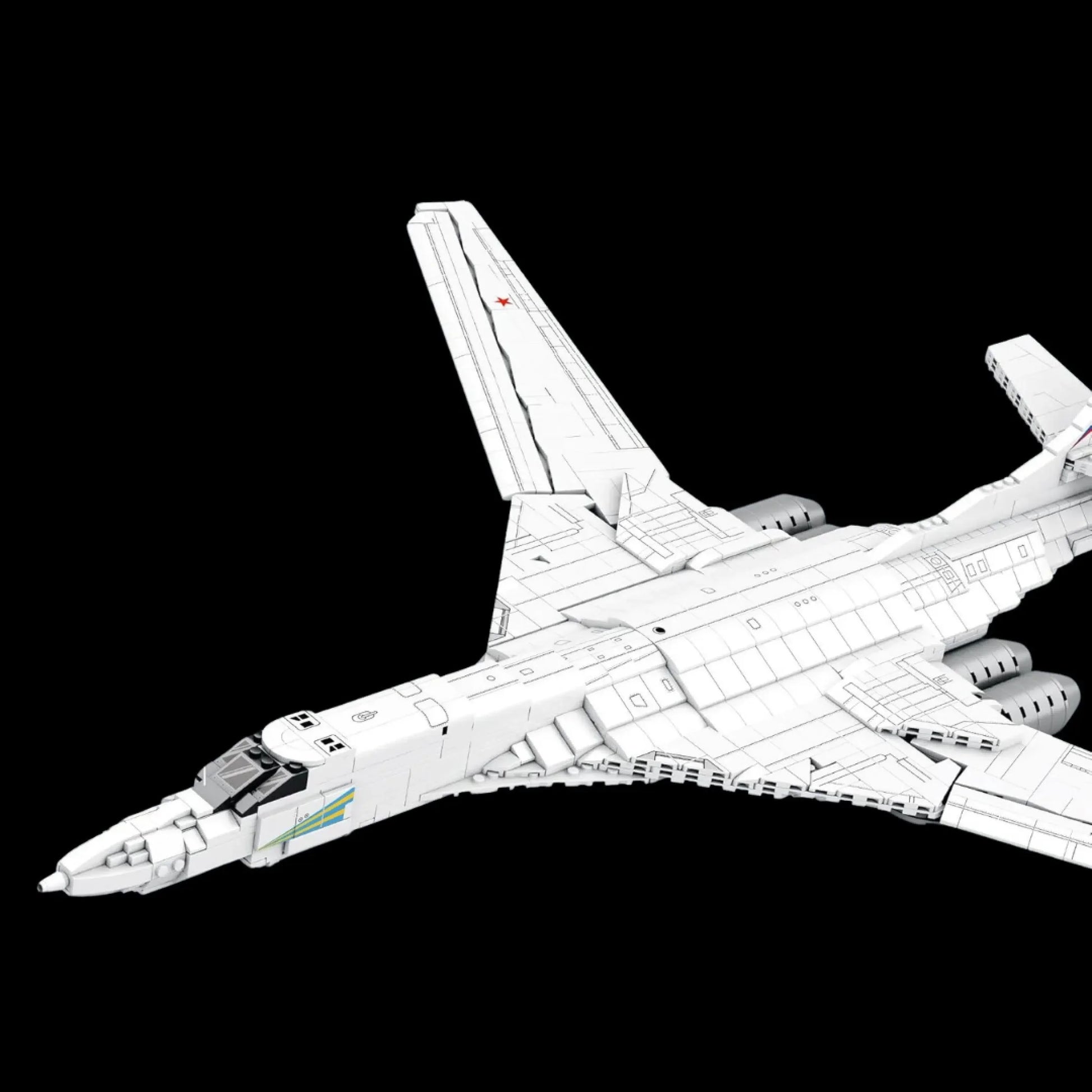 Bombardeiro TU-160 (1598 p&ccedil;s) - Brics Craft