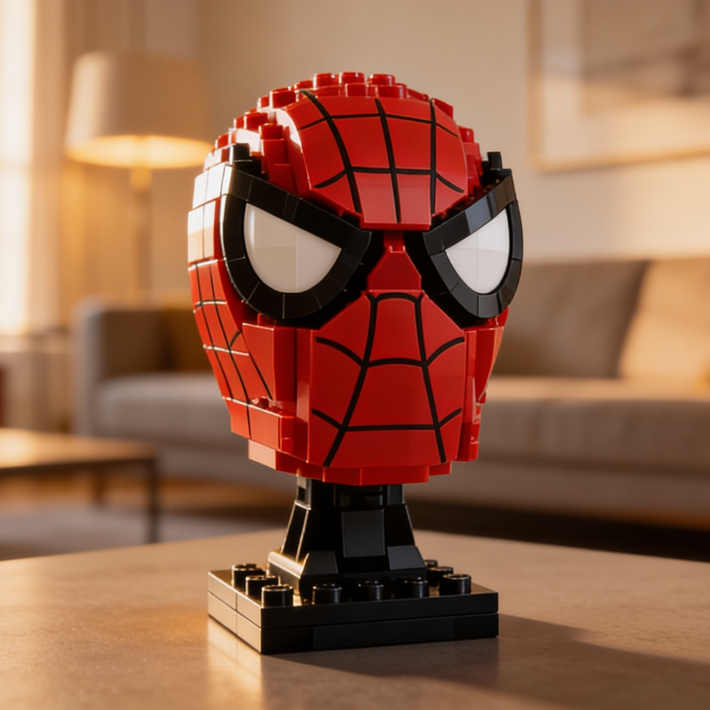 M&aacute;scara do Homem-Aranha (487 pe&ccedil;as)