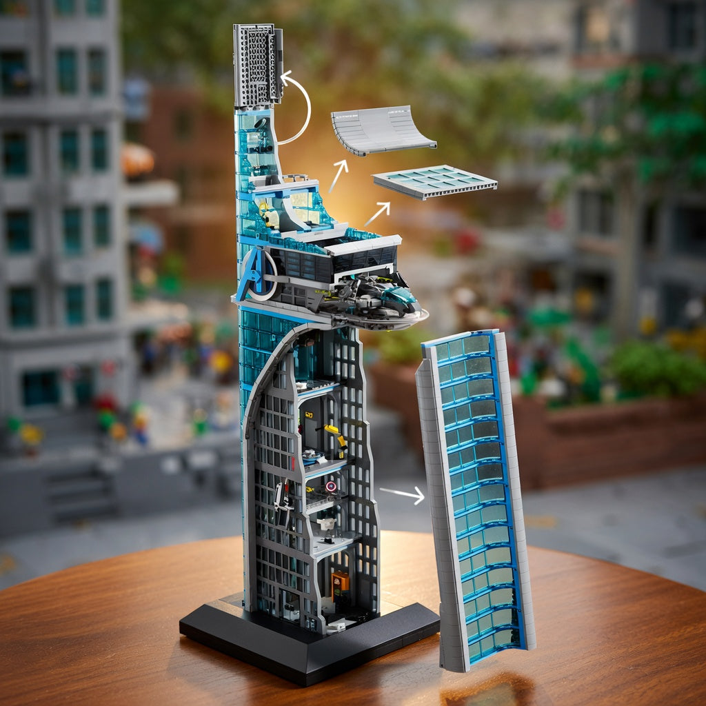 Torre dos Vingadores (5201 pe&ccedil;as)