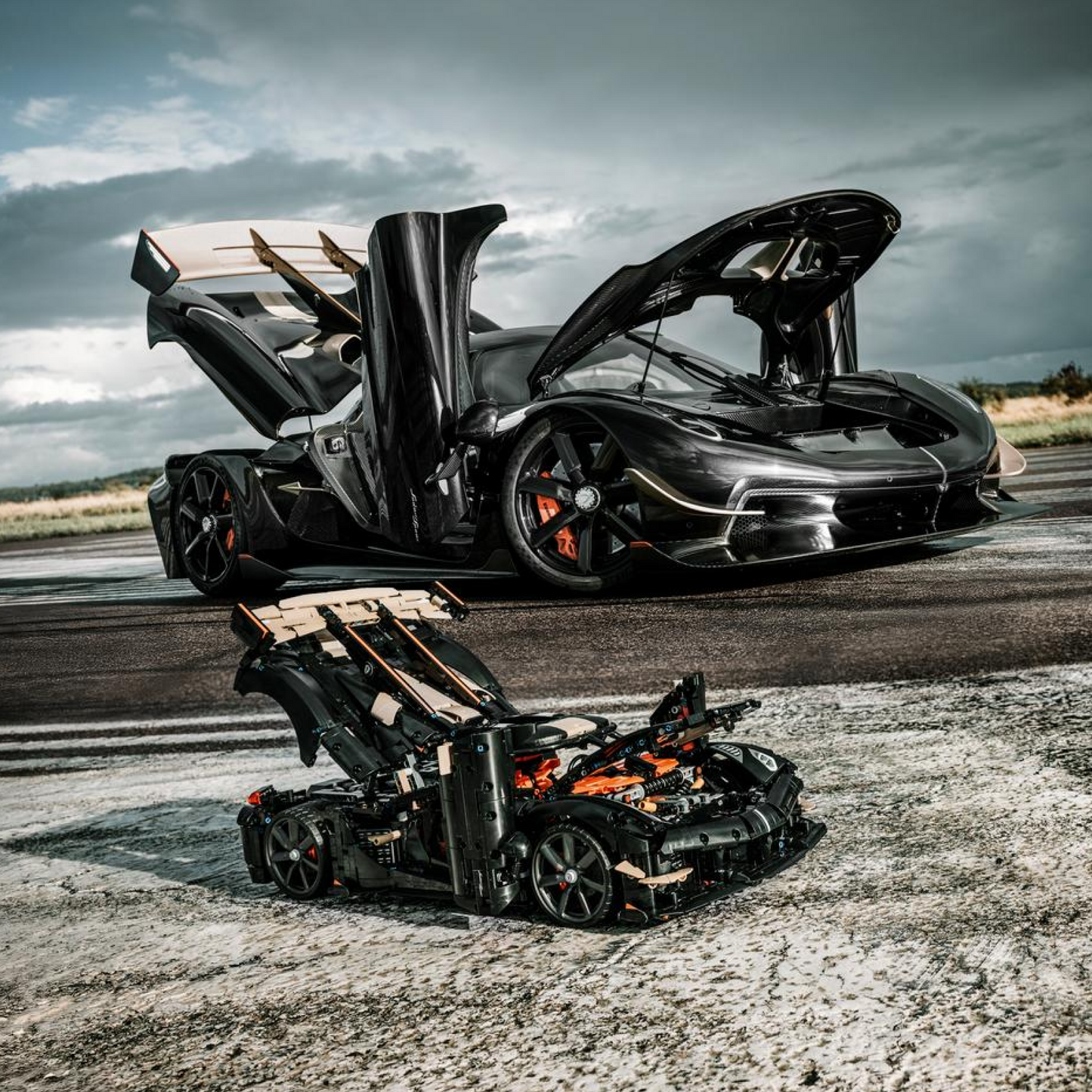 Koenigsegg Sadair's Spear - Megacar (4104 pe&ccedil;as)