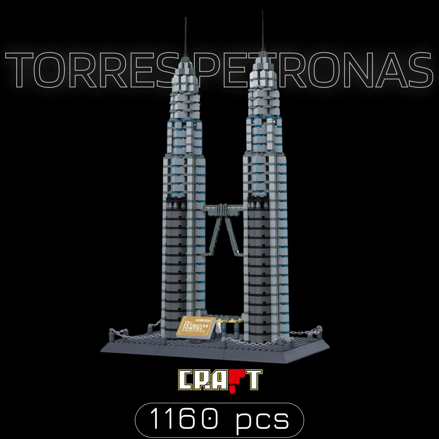 As Torres Petronas (1160 pe&ccedil;as)