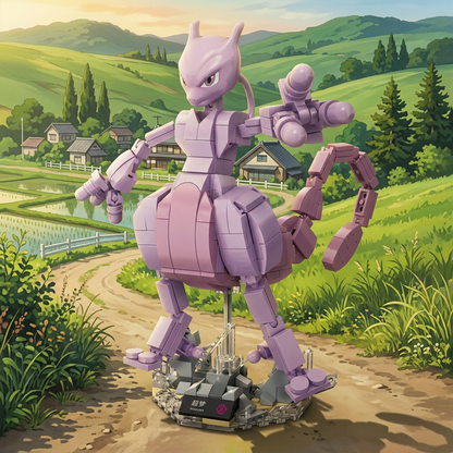 Pok&eacute;mon - Mewtwo (347 pe&ccedil;as)