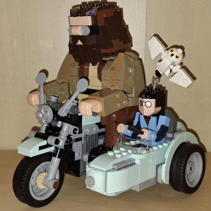 Harry Potter - Hagrid & Harry's Motocicleta (617 pe&ccedil;as)