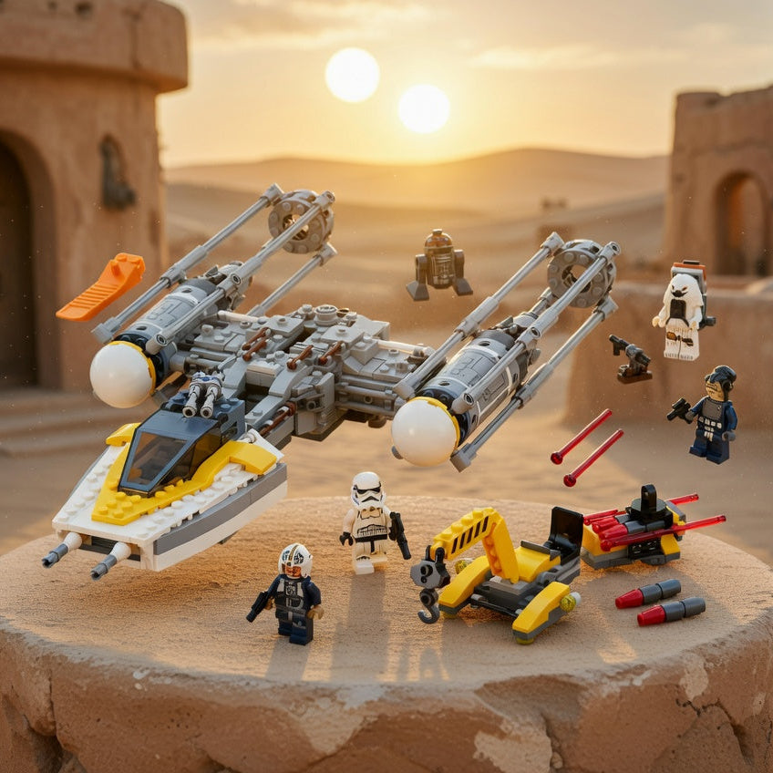 Star Wars - Y-Wing Starfighter (691 pe&ccedil;as)