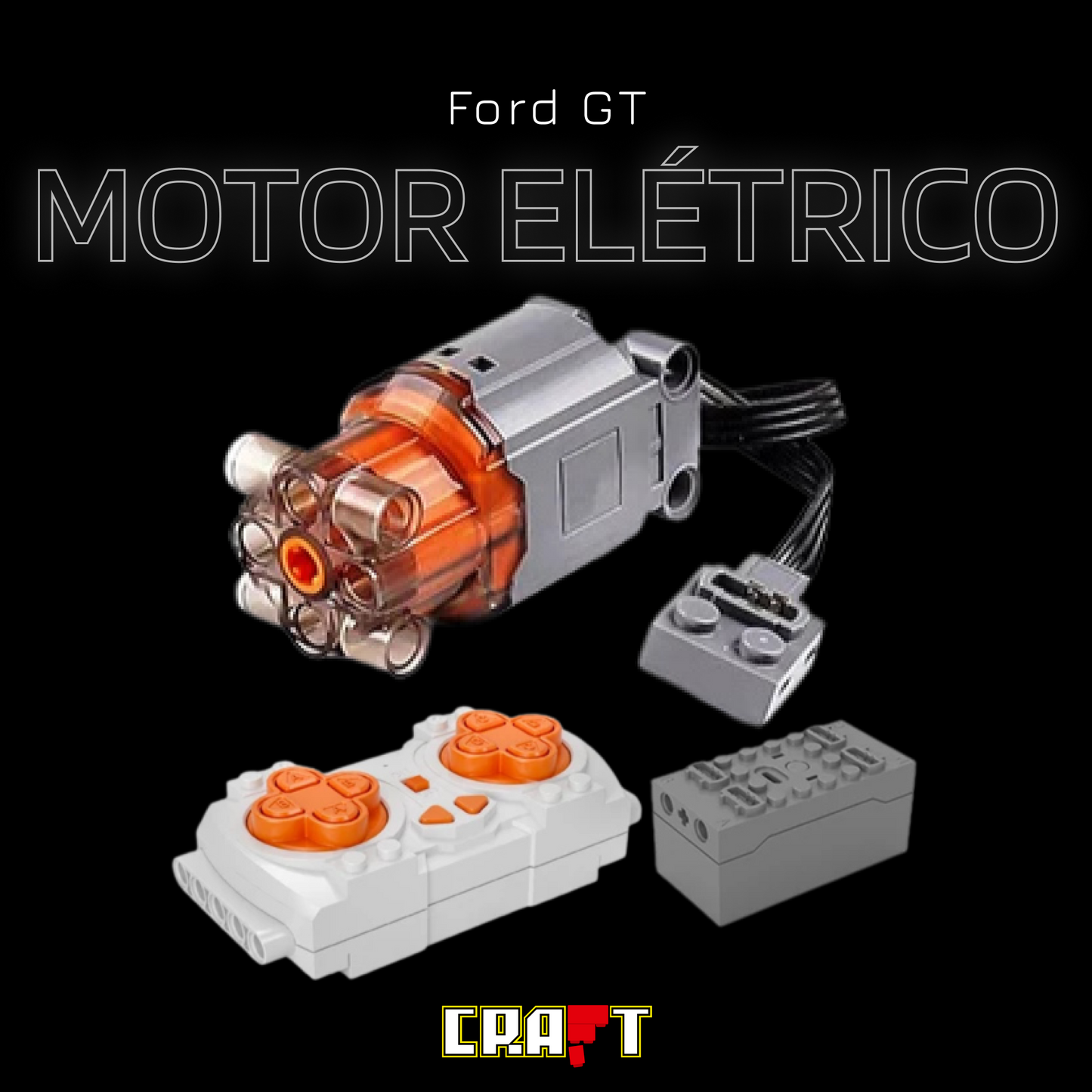 Kit Motor Elétrico para o Ford GT