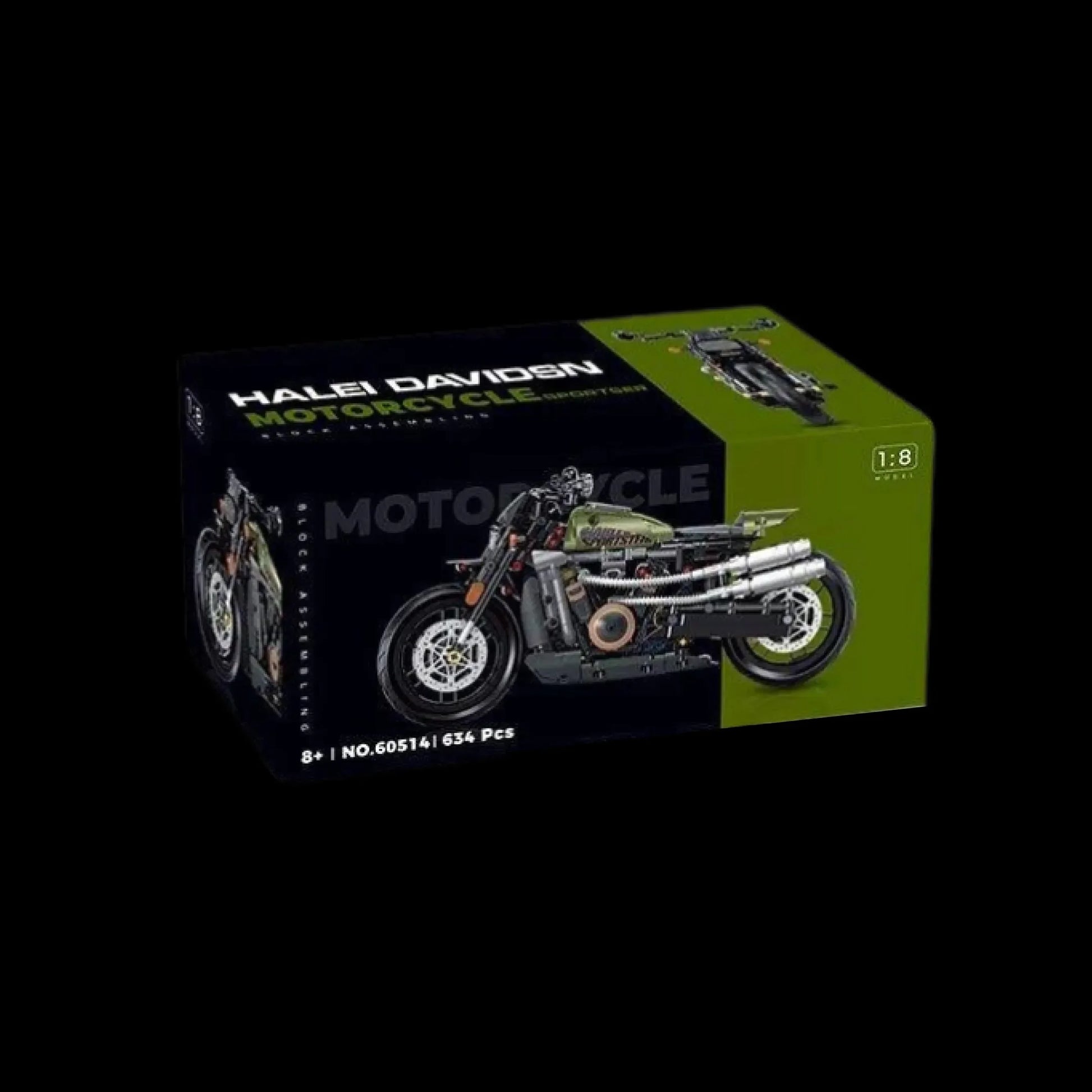 Harley Davidson (634 pe&ccedil;as) - Brics Craft
