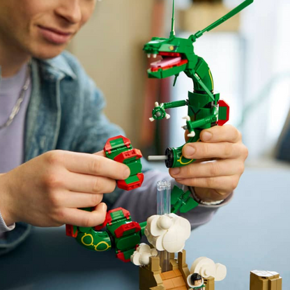 Pok&eacute;mon Rayquaza, capa Brics Craft, posi&ccedil;&atilde;o 12, 1083 pe&ccedil;as
