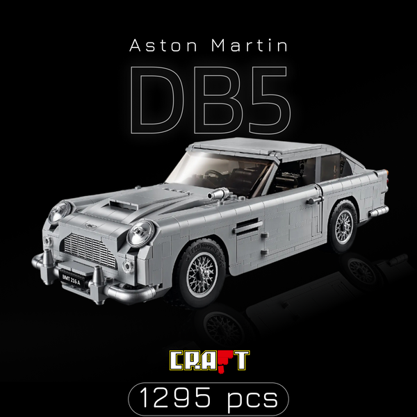 Aston Martin DB5 do James Bond 007 (1295 pe&ccedil;as)