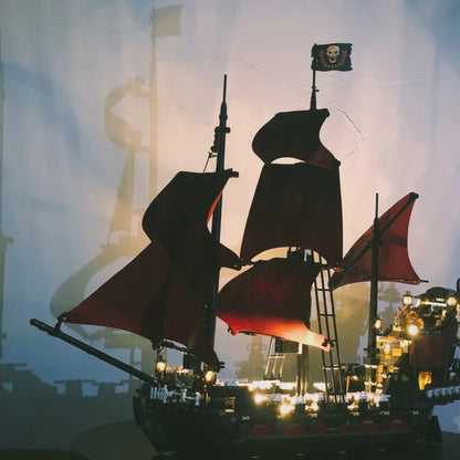 Kit de Ilumina&ccedil;&atilde;o para o Navio Vingan&ccedil;a da Rainha Ana (1097 pe&ccedil;as)