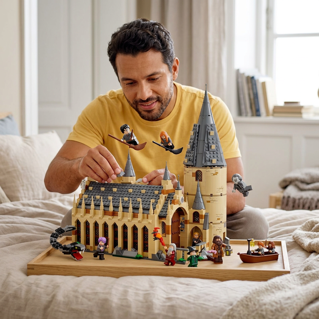 Harry Potter - O Grande Sal&atilde;o de Hogwarts (878 pe&ccedil;as)