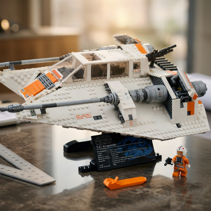 Star Wars - Snowspeeder Rebelde (1703 pe&ccedil;as)