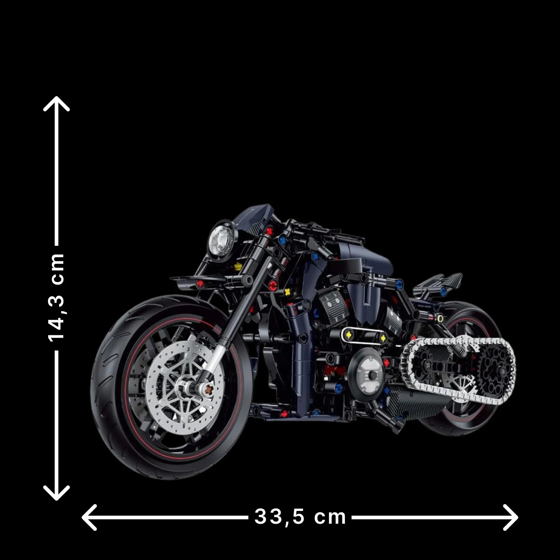 Harley Davidson Black Rod (562 pe&ccedil;as) - Brics Craft