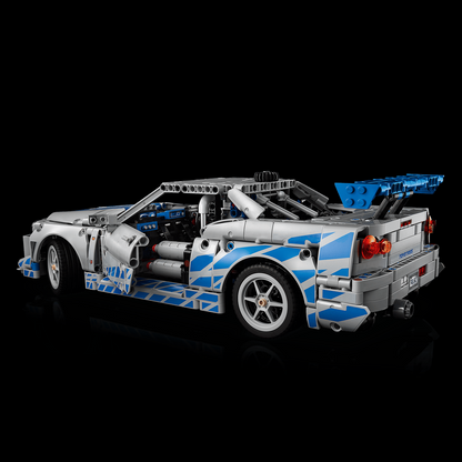 Nissan Skyline GT-R R34 - Velozes e Furiosos (1410 pe&ccedil;as)