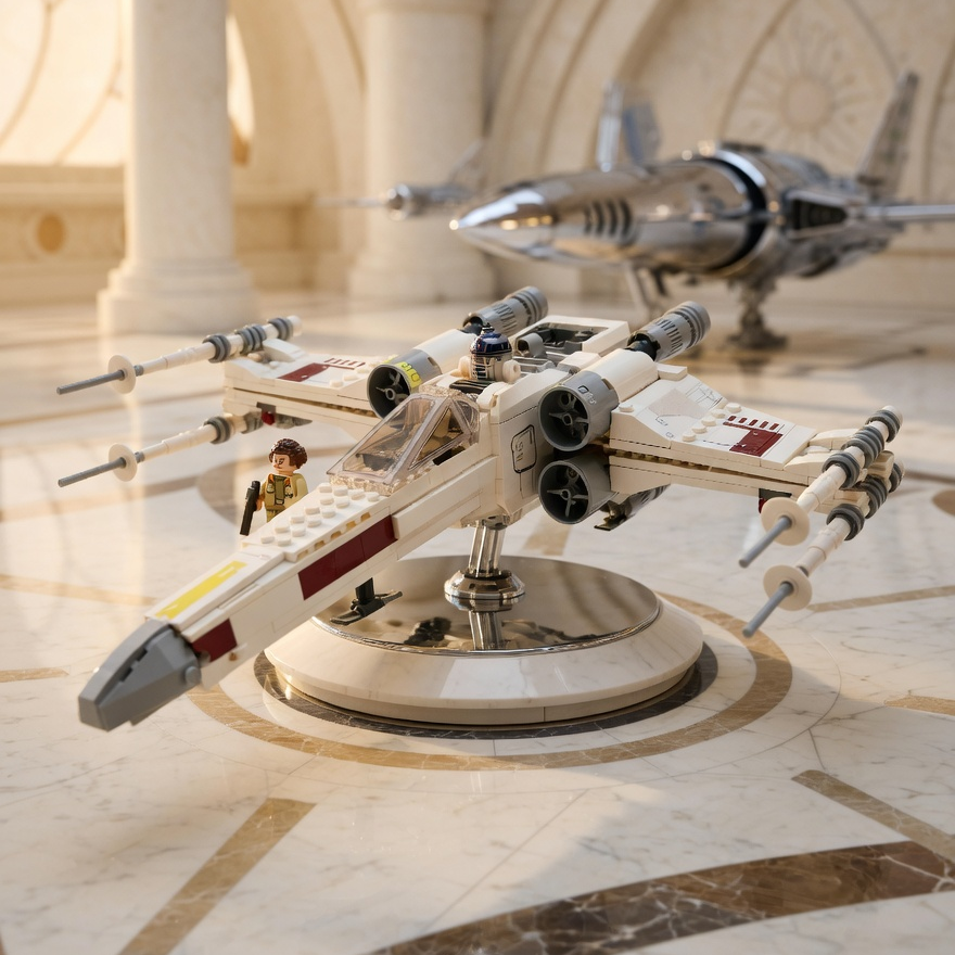 Star Wars - Ca&ccedil;a-Estelar X-Wing (474 pe&ccedil;as)