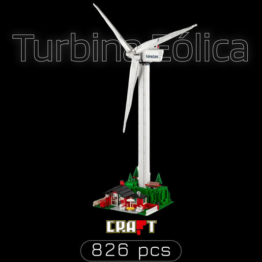 Turbina E&oacute;lica (826 pe&ccedil;as)