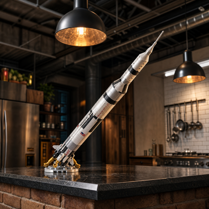 Saturno V: Miss&atilde;o Lunar Apollo  (602 pe&ccedil;as)