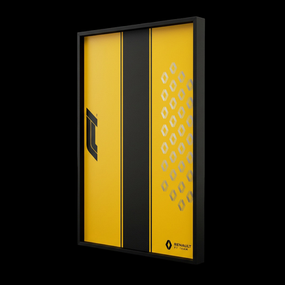 Quadro de Acr&iacute;lico para F1 Renault