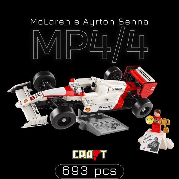 Fórmula 1 + Ayrton Senna (693 peças)