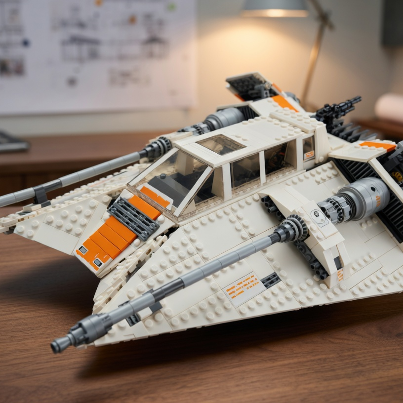 Star Wars - Snowspeeder Rebelde (1703 pe&ccedil;as)