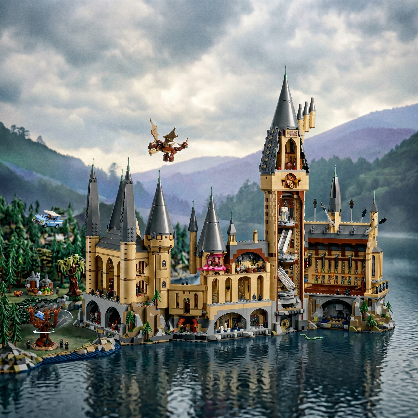 Oferta Exclusiva deste An&uacute;ncio | Harry Potter - Castelo de Hogwarts (6020 pe&ccedil;as)