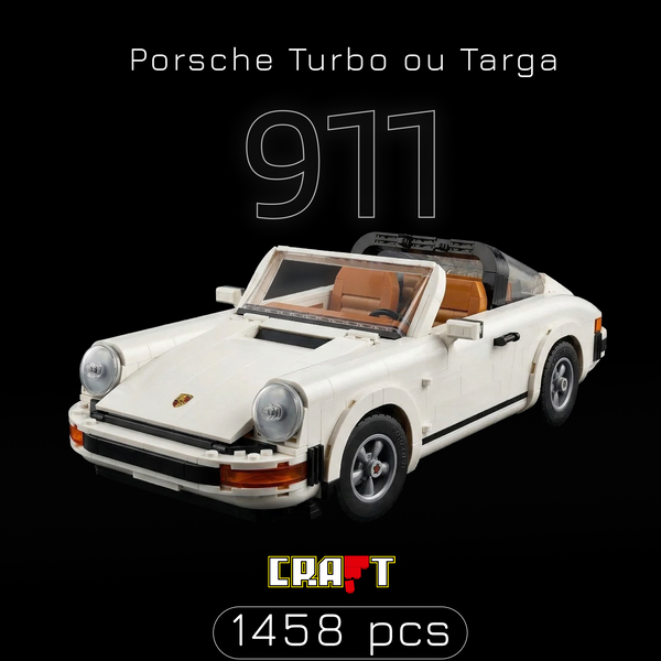 Porsche 911 Turbo ou Targa (1458 pe&ccedil;as)