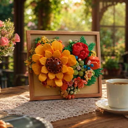 Moldura Floral 3D (781 pe&ccedil;as)