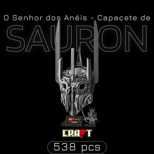O Senhor dos Anéis - Capacete de Sauron (538 peças)
