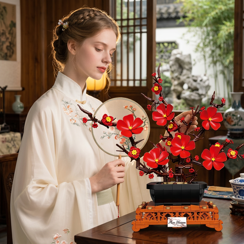 Bonsai Flor de Ameixa (669 pe&ccedil;as)