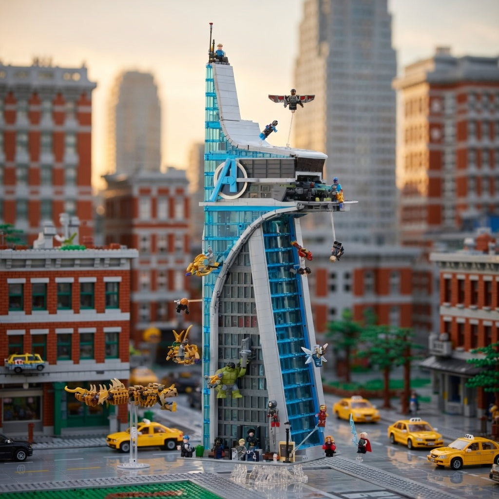Torre dos Vingadores (5201 pe&ccedil;as)