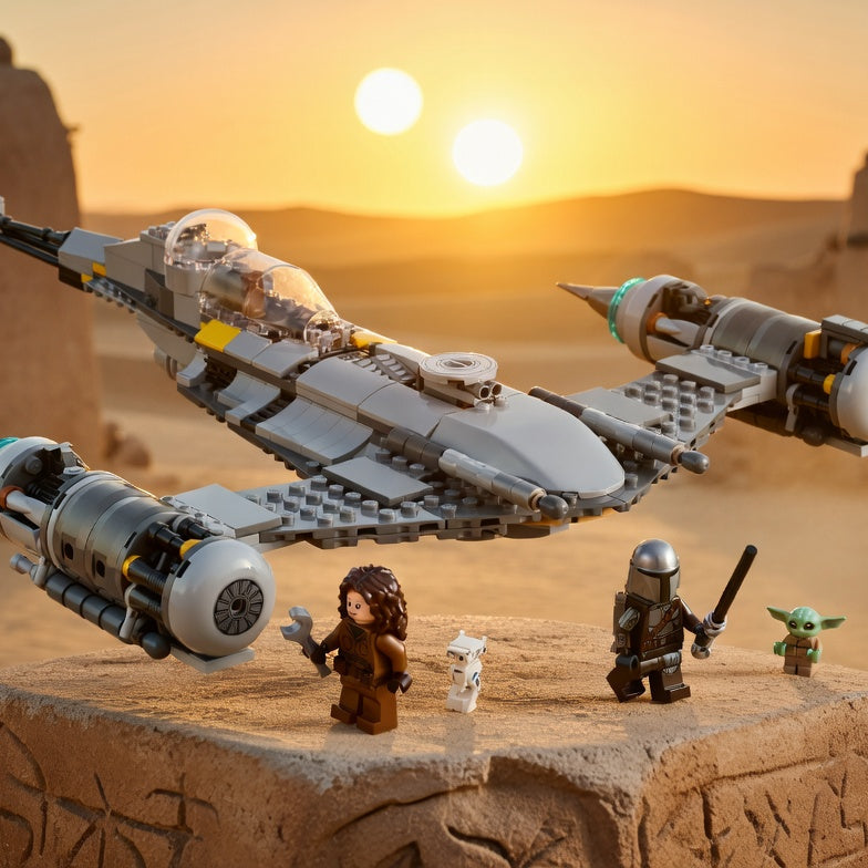 Star Wars - Ca&ccedil;a-Estelar N-1 Mandaloriano (412 pe&ccedil;as)