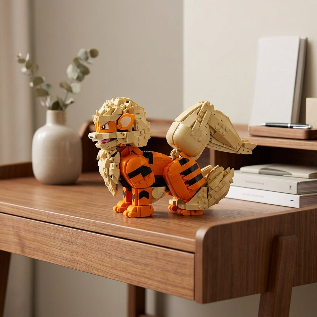 Pok&eacute;mon - Arcanine (1190 pe&ccedil;as) - m&iacute;dia narrativa 6