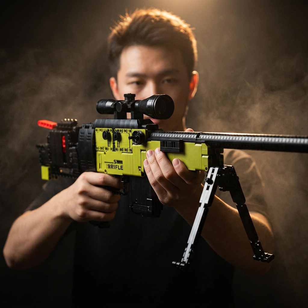 Franco-Atirador &Aacute;rtico: AWM L96 (1628 pe&ccedil;as)