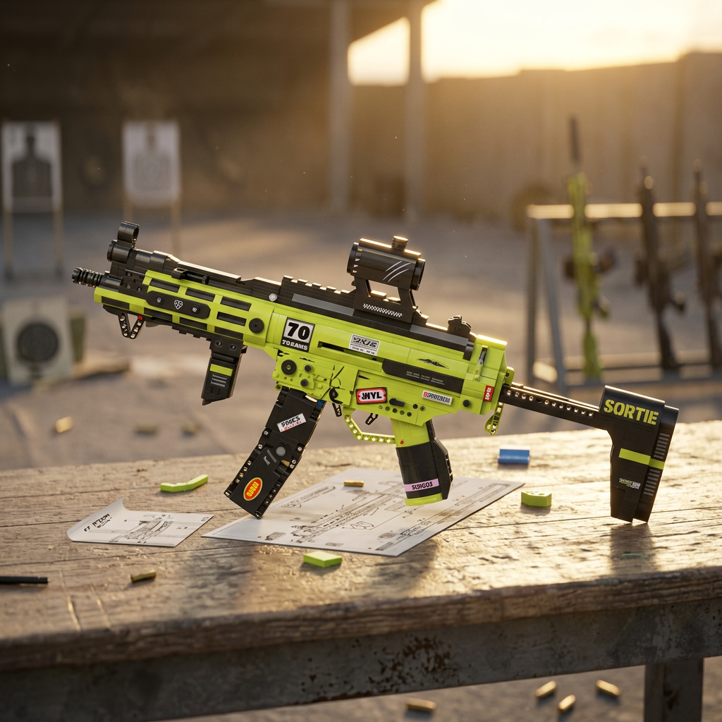 Submetralhadora MP5 (1698 pe&ccedil;as)