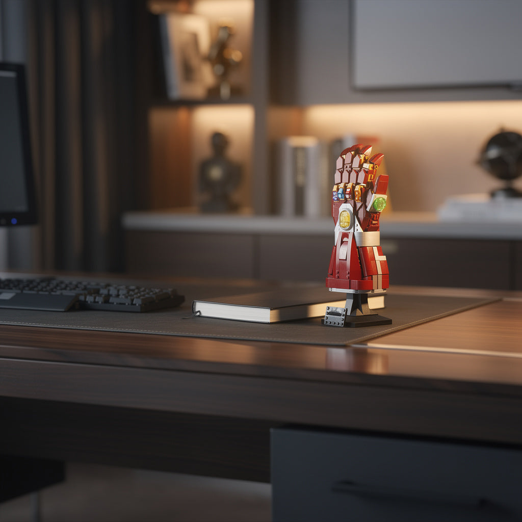 Manopla de Nanotecnologia do Tony Stark (675 pe&ccedil;as)