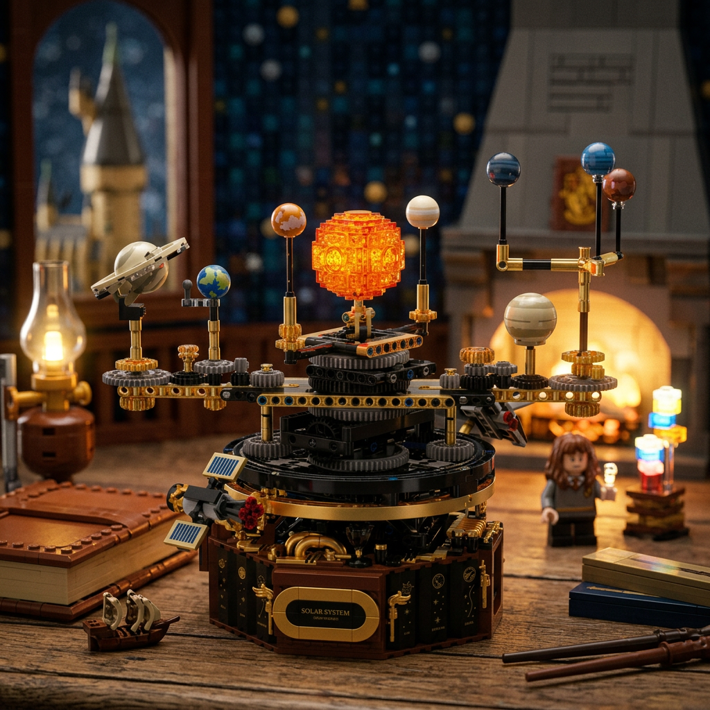 Planet&aacute;rio do Sistema Solar (1098 pe&ccedil;as)