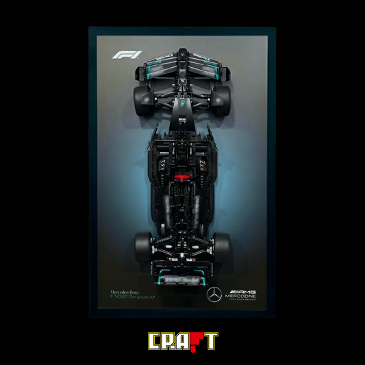 Quadro Fosco para a F&oacute;rmula-1 Mercedes-AMG W14
